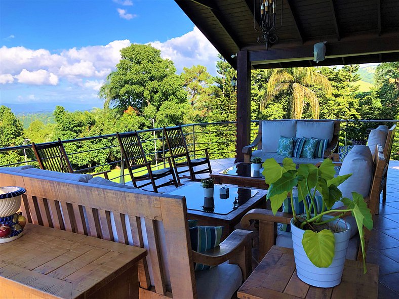 Villa Bartolo, Villa in Jarabacoa with mountain views