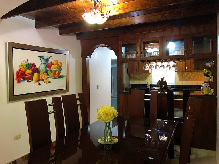 Villa El Almendro - Country House for 11 people in Jarabacoa